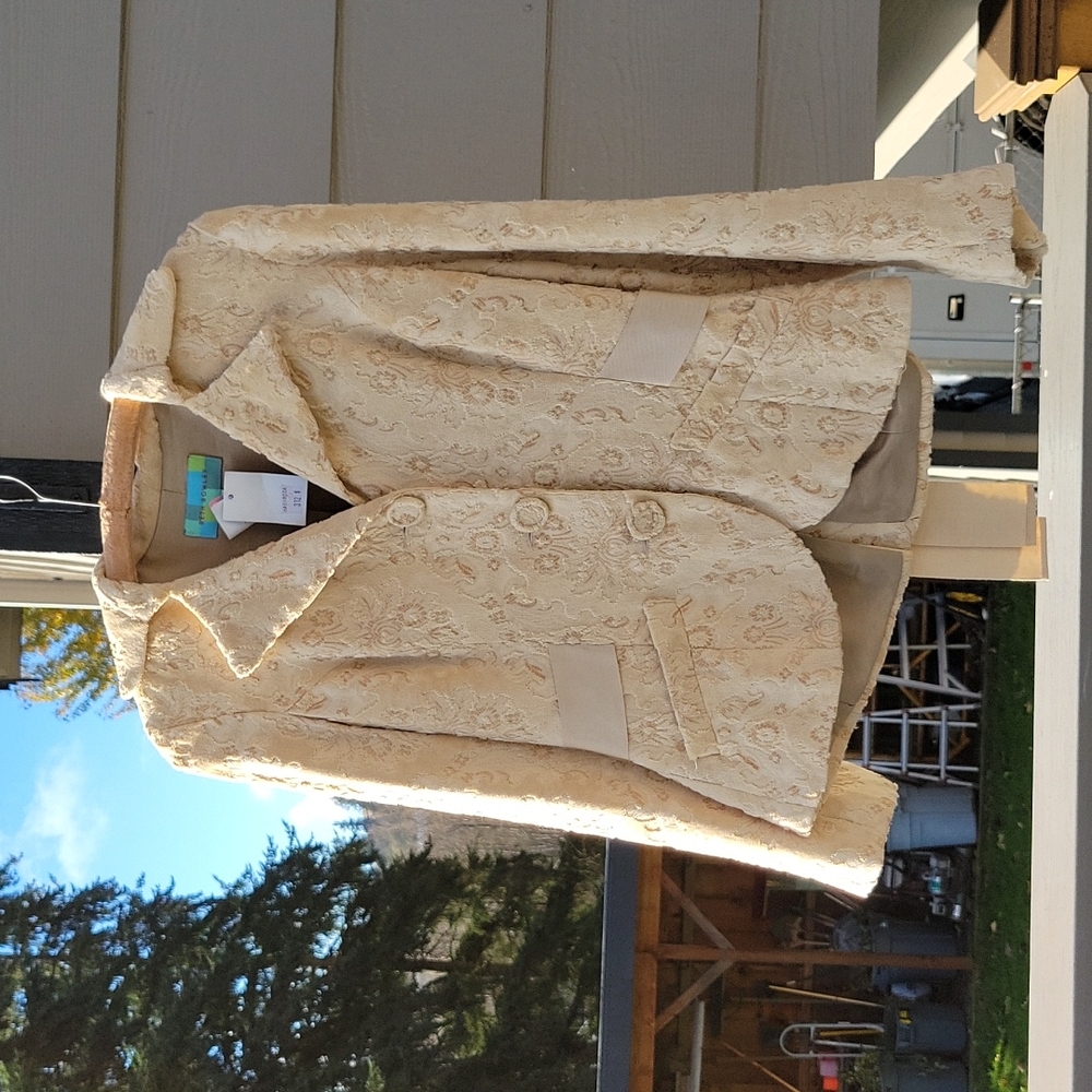 NWT Beth Bowley Anthropologie  Blazer Suit & Skirt Set Size 6